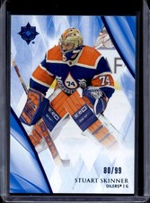 Stuart Skinner Blue Parallel /99 2023-24 Upper Deck Ultimate Collection Hockey