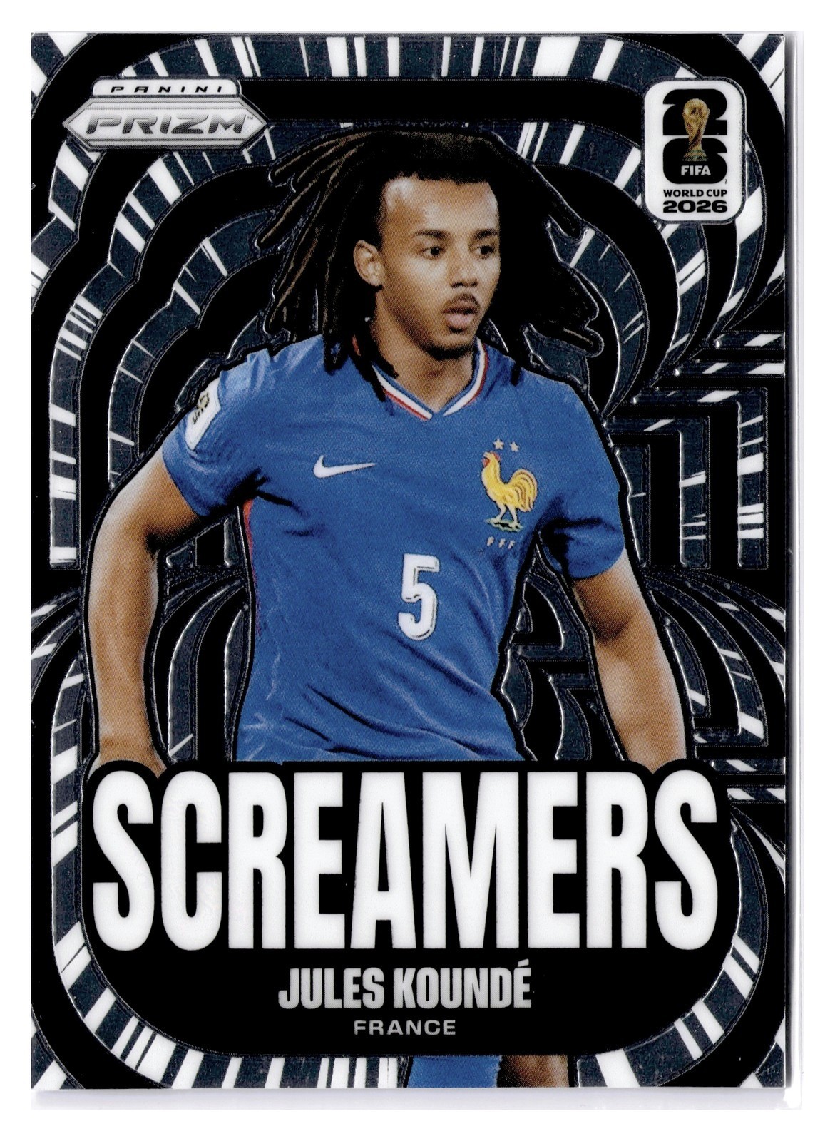 2026 Panini Prizm FIFA World Cup #3 Jules Kounde Screamers