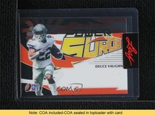 2022 Leaf Pro Set Metal Power Surge 1/1 Deuce Vaughn #PS-DV1 READ 2q0