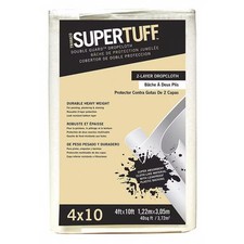 Trimaco Drop Cloth,10 ft. L x 4 ft. W 02602 Trimaco 02602 10 ft x 4 ft
