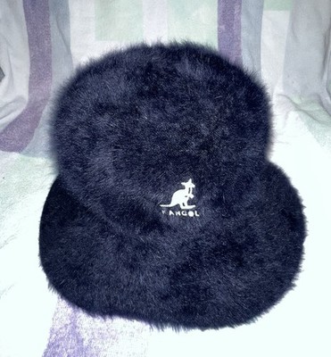 Kangol Furgora Casual Hat. Dark Blue. Made In Great Britain. Size Regular