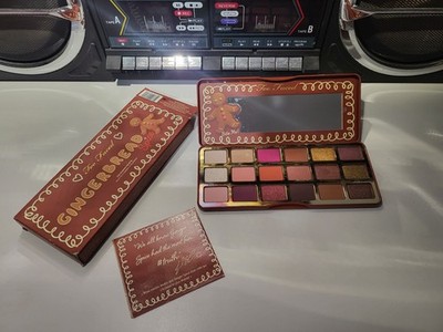 Too Faced GINGERBREAD EXTRA SPICY Eyeshadow Palette  LIMITED EDITION NIB   