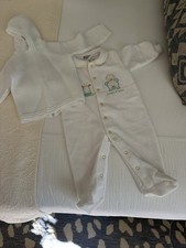 Vintage Carters Infant Terry Cloth Sleeper and Knit Sweater Size 6m Peek A Boo