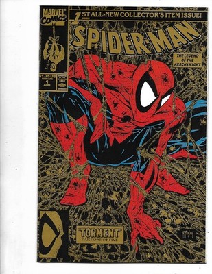 SPIDER-MAN #1 1990 GOLDアメコミトッド・マクファーレン Spider-Man #1, 1990, 9.8, NEAR MINT/MINT Stan Lee Todd McFarlane