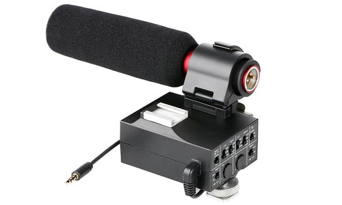 Saramonic MIXMIC Shotgun Microphone With Integrated 2-channel Audio Adaptor - Picture 6 of 10