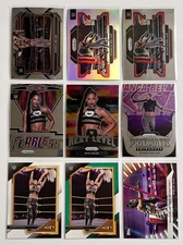 Bianca Belair Lot 2022 Prizm WWE Silver Parallel Next Level Panini NXT Green