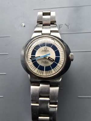 Omega Genève Dynamic Automatic Vintage   Edelstahl, Originalband