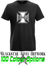 IRONHEAD CHOPPER CHOP BOBBER  T SHIRT MENS 100% COTTON FRUIT OF THE LOOM.