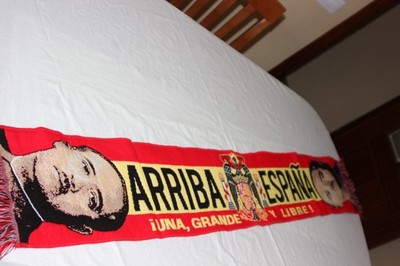 Historical Collection Scarf  Arriba España  And Francisco Franco