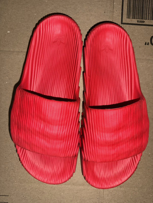 adidas original Adilette 22 Men's Red Slide Sandals| Size: US 12