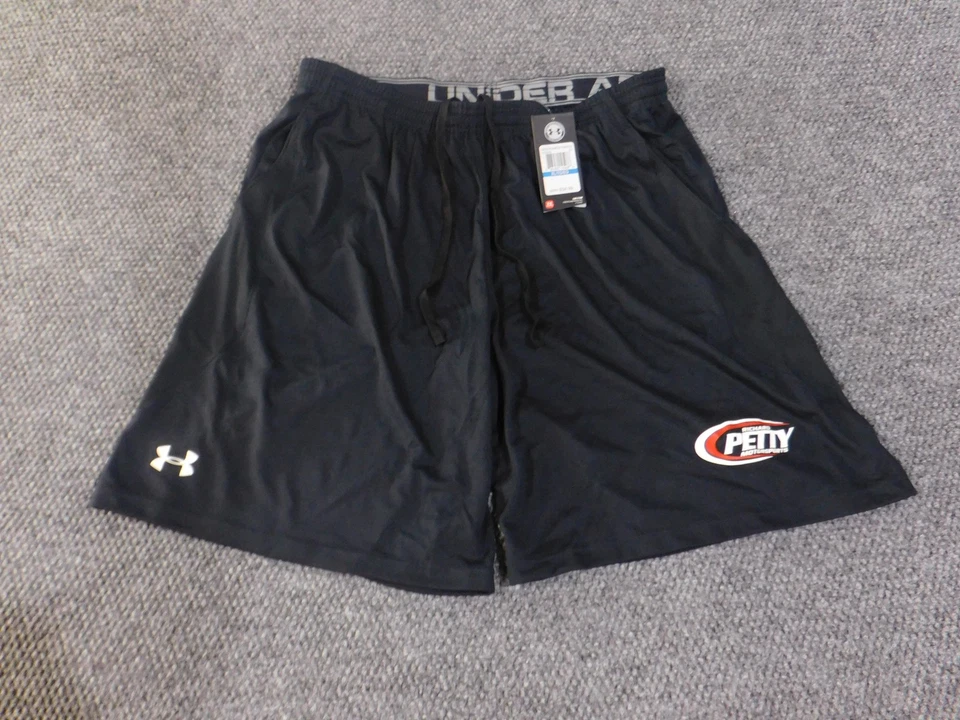 Pantalones Cortos Richard Petty Motorsports Para Hombre XL NASCAR Racing HeatGear Under Armour Foto 2 de 4