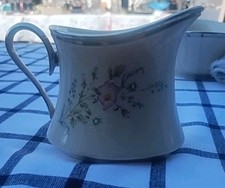 Vintage LENOX china FLIRTATION pattern Creamer made In The USA