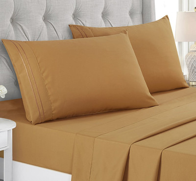 Premium Brushed Microfiber Pillowcases 2 Pack Soft Smooth Pillow Covers