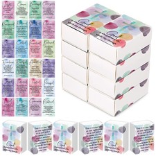 1000 Pcs/20 Set Valentines Inspirational Bible Verse Cards with Scripture Box...