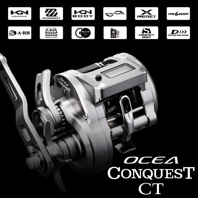 Shimano 24 Ocea Conquest CT 300PG RIGHT (Right-handed) Baitcasting
