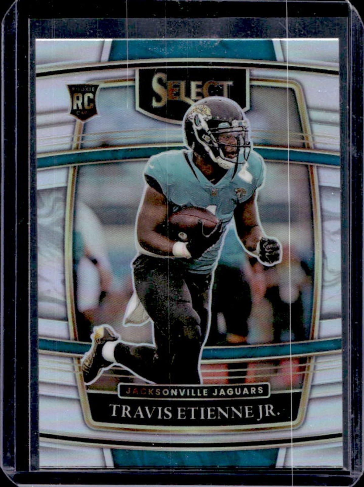 2021 Panini Select Travis Etienne Jr. RC Silver Prizm Concourse #54 Jaguars