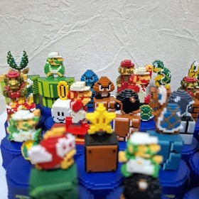 26pcs Pepsi Super Mario Bros Pixel Art Bottle Caps Nintendo Famicom