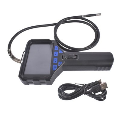 Two-Way 210° Digital Inspection Camera Endoscope with Light 1080P 6.2MM Diameter
