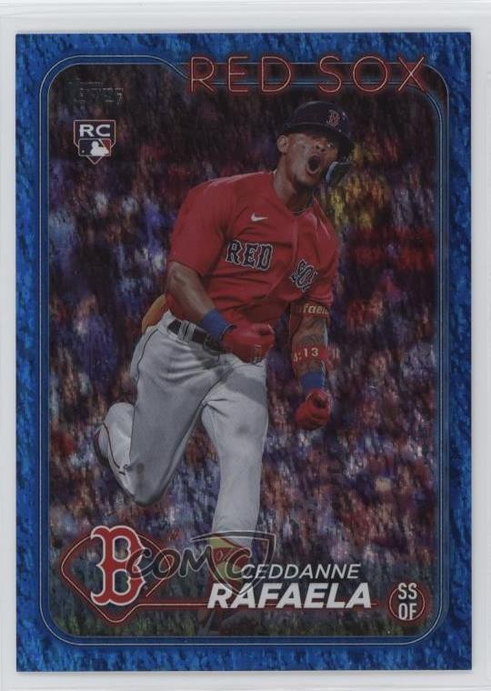 2024 Topps Series 1 Blue Holofoil 344/999 Ceddanne Rafaela #313 18sa