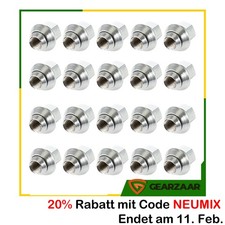 20x Radmuttern Kegelbund für Ford Alu Felgen M12x1,5 Mutter Mondeo SW19
