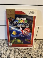 Nintendo Super Mario Galaxy Nintendo Selects Wii Disc w/ Case 