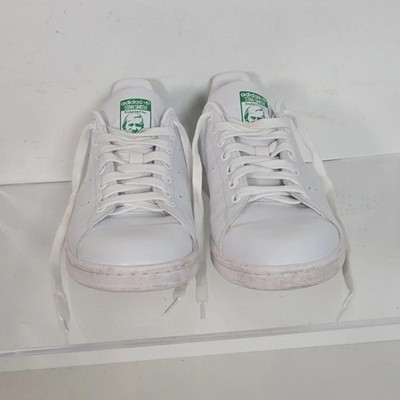 adidas Stan Smith White Green Men's Low Top Leather Athletic Sneakers