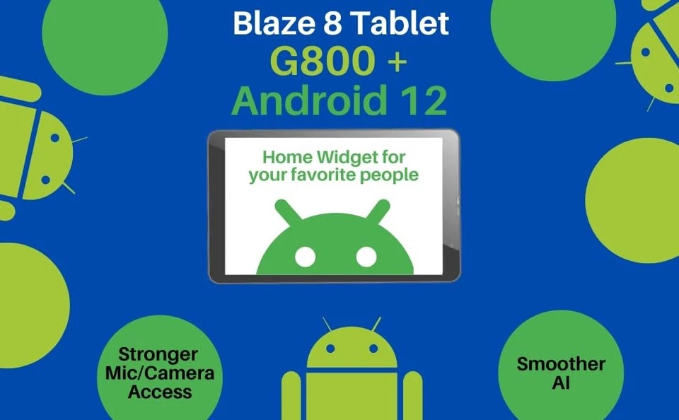 Azpen 8" LTE Tablet Android 12 3GB/32GB Unlocked (T-Mobile/AT&T) - Image 4 of 4