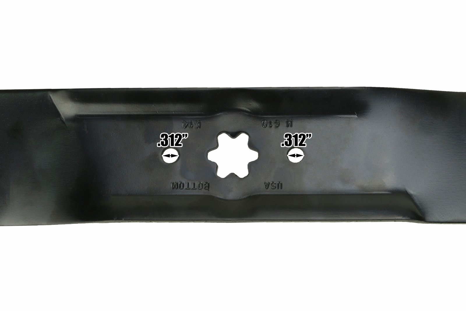 6 USA Mower Blades® for MTD 4720610 490-110-M114 7420610 742-0610 38" Deck