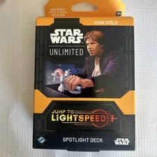 FFG  CCGs Jump to Lightspeed Spotlight Deck - Han Solo New
