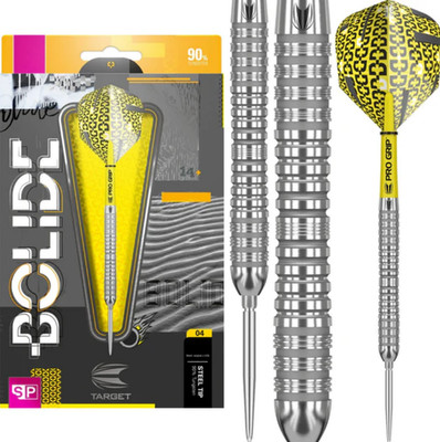 Target Bolide 04 Swiss Point Steel Tip Darts   21G   90% Tungsten
