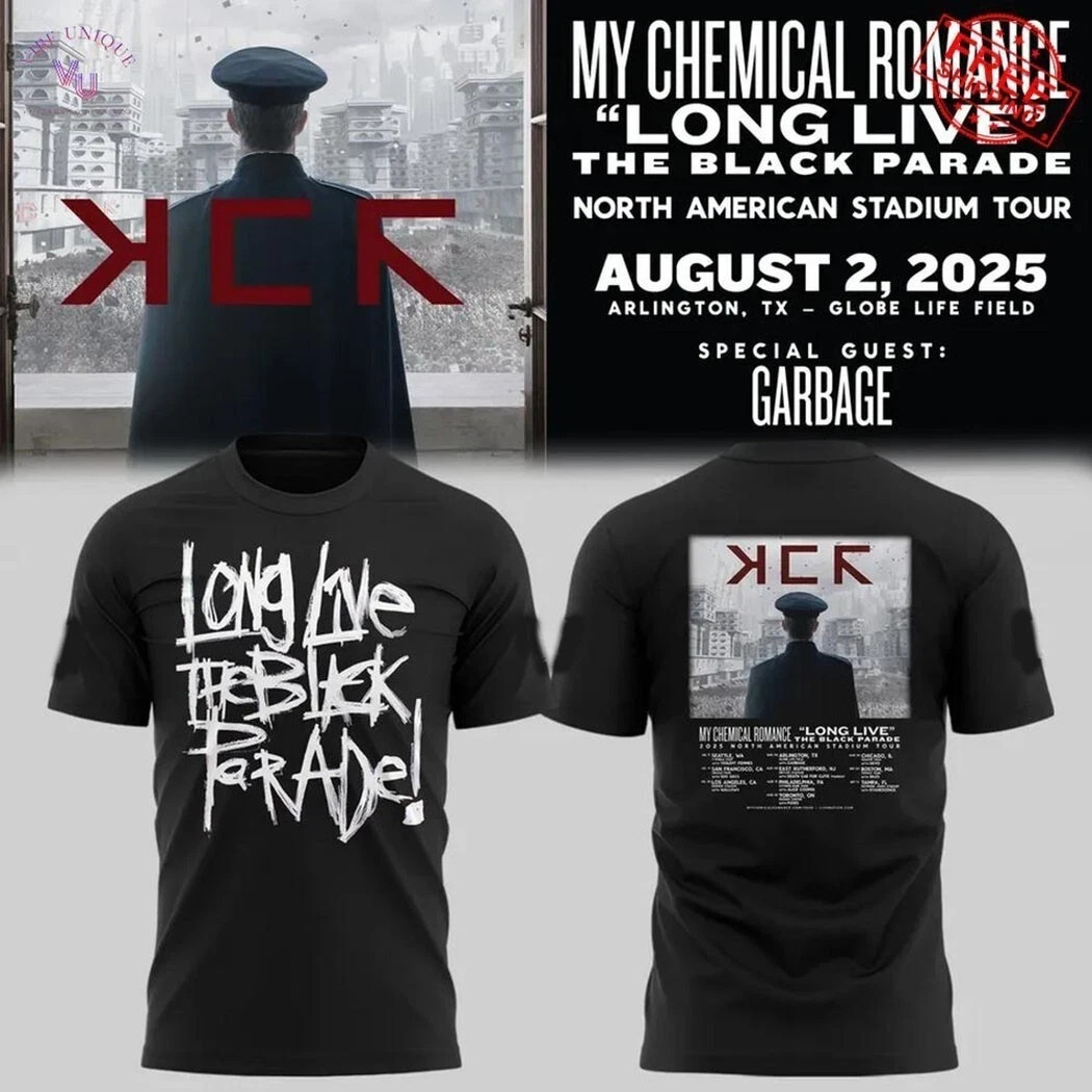 SALE 30% - My Chemical Romance Long Live The Black Parade Tour