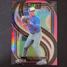 2025 Panini Select #111 Will Wagner Pink and Purple Prizms #/199