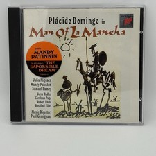 Leigh: Man of La Mancha by Pl&aacute;cido Domingo 1996 (Tenor Vocals) (CD)  VGC