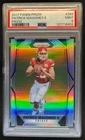 2017 Prizm Patrick Mahomes II Silver RC Rookie #269 Chiefs PSA 9