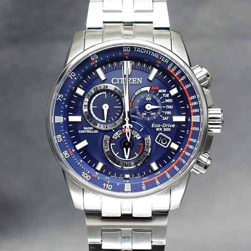 CITIZEN Eco-Drive PCAT Chronograph Blue CB5880-54L E660-S120586