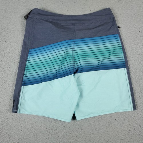 Rip Curl Shorts Boys 26 Blue Mirage Lace Tie Beach Board Swim Trunks - Picture 6 of 7