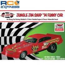 Atlantis Models Snap Jungle Jim Vega Funny Car 1:32 Plastic Model Kit AANH1119