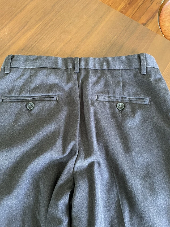 Izod 12码男孩礼服长裤炭灰色 — 第 4/4 张图片