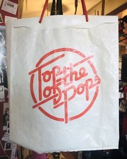 Unique Official BBC 1986 Top Of The Pops Plastic Bag from BBCTV centre shop