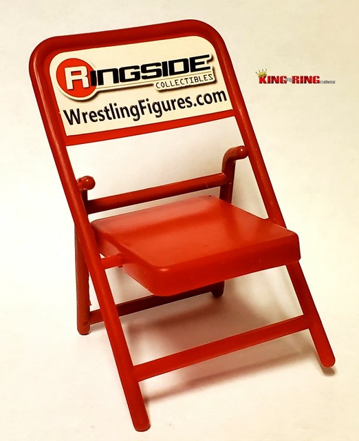 WWE Jakks RED FOLDING CHAIR Wrestling Figure Accessories Mattel AEW