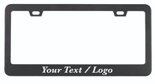 Custom Stainless Steel License Plate Frame With Laser Engraved Fit Nissan