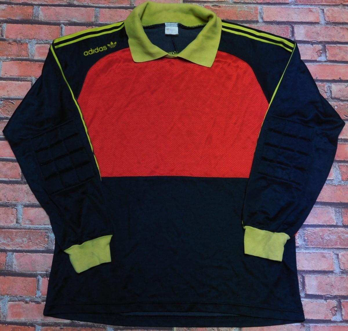 70'S vintage adidasアディダス GK ユニフォーム Adidas Football Shirt Goalkeeper Vintage (376) Size 7/8 | eBay