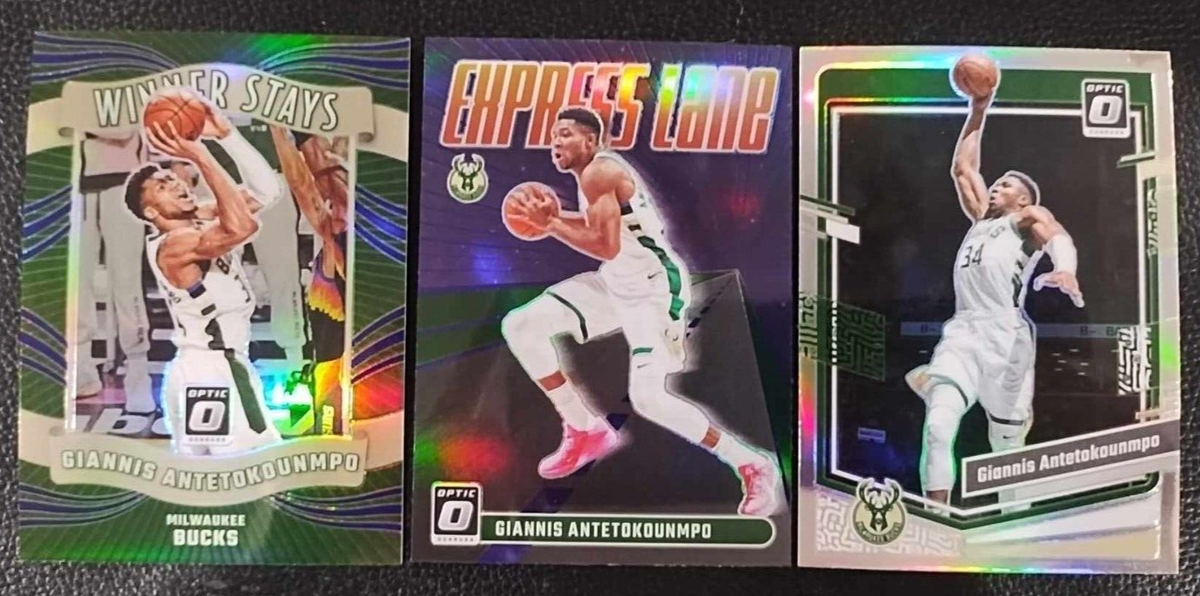 2024 Donruss Optic Giannis Antetokounmpo WS Prizm+EX Prizm+Silver