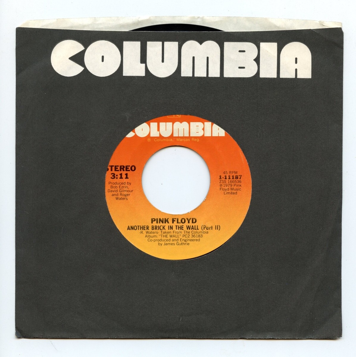 Pink Floyd ‎Vinyl Another Brick In The Wall (Part II) 1979 | eBay