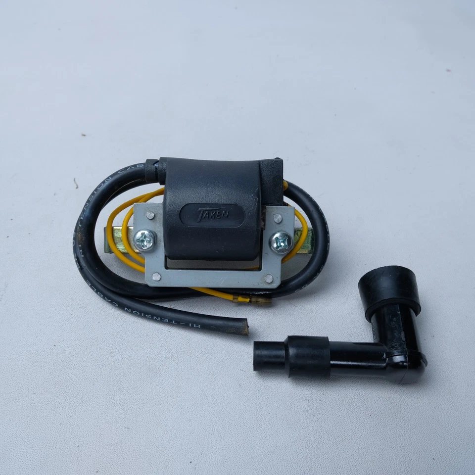 Bobina de encendido y tapa de enchufe Suzuki A100 AS50 TC100 TC125 TM75 TS50 TS75 TS100 GT100 Foto 2 de 4