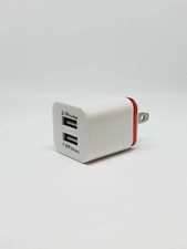 2 Ports Double USB Plug Wall Charger  Fast Charger Adapter for Phone US Plug 