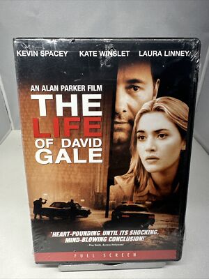 The Life of David Gale (DVD, 2003, Full Frame) New And Sealed