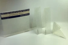 Tattered Lace - Delicate Snowflake - Set of 4 Embossing Folders - Gently Used