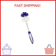 Dawn Twister Bottle Brush, White and Blue