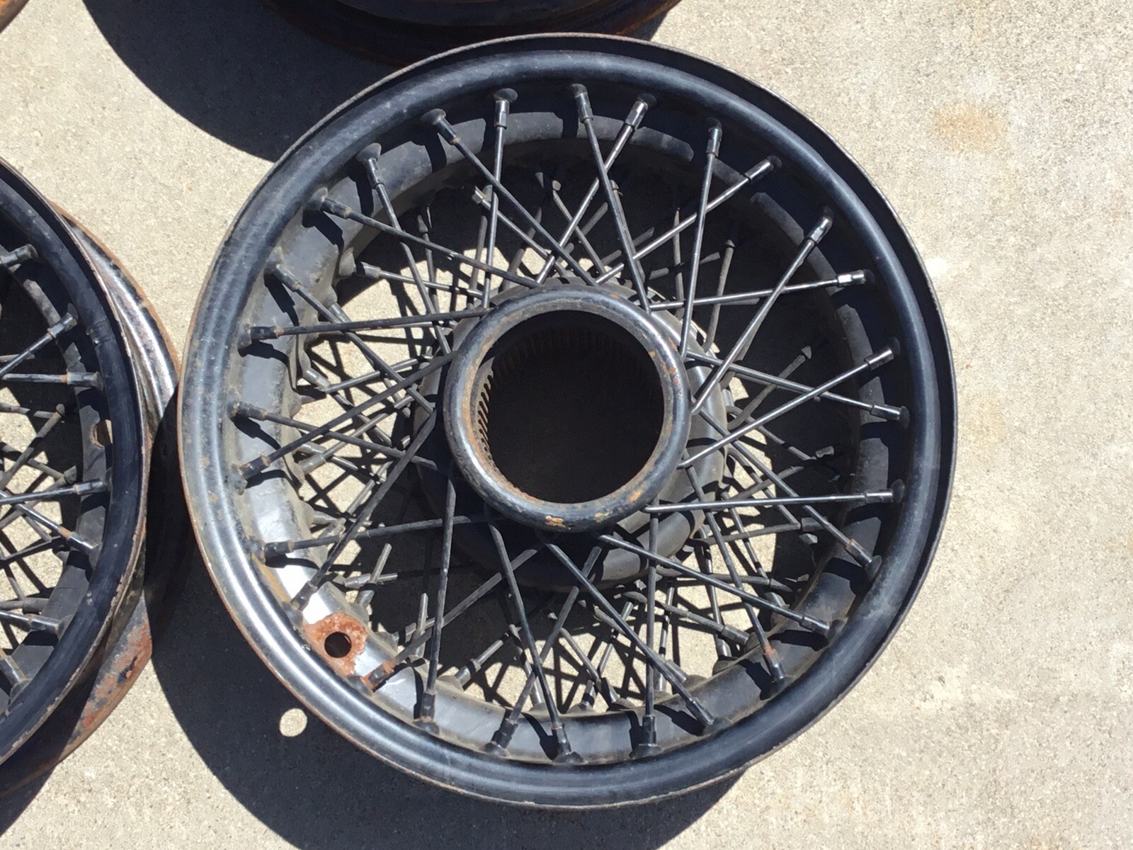 Vintage 16” Rolls Royce Wire Wheels, 1936, 1937, 1938, 1939, Bentley?